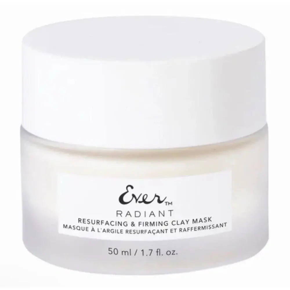EVER Skincare Makeup Bundle NIP Clay Mask Powder Lip Therapy Set Hyaluronic VitC